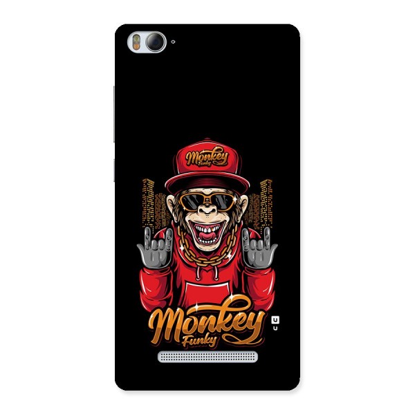 Hunky Funky Monkey Back Case for Mi4i