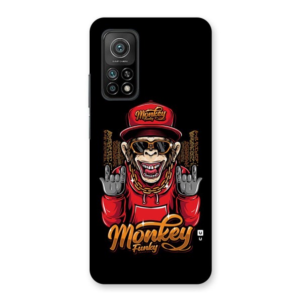 Hunky Funky Monkey Back Case for Mi 10T 5G