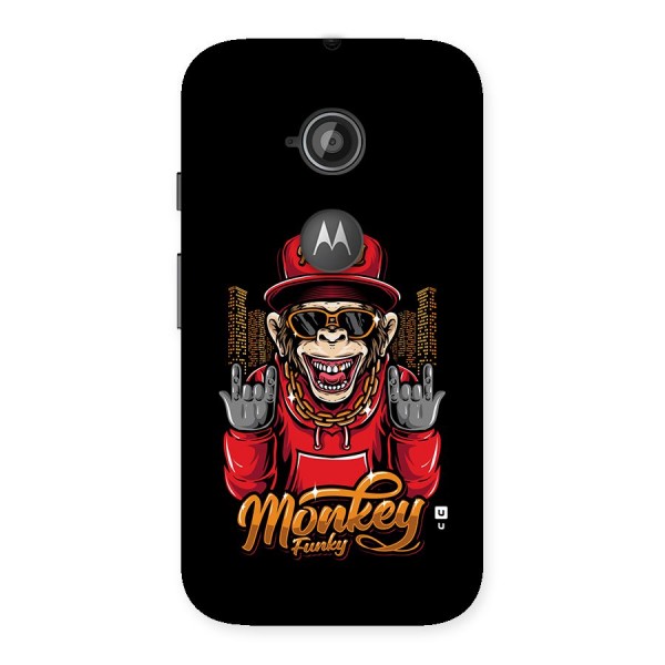 Hunky Funky Monkey Back Case for Moto E 2nd Gen