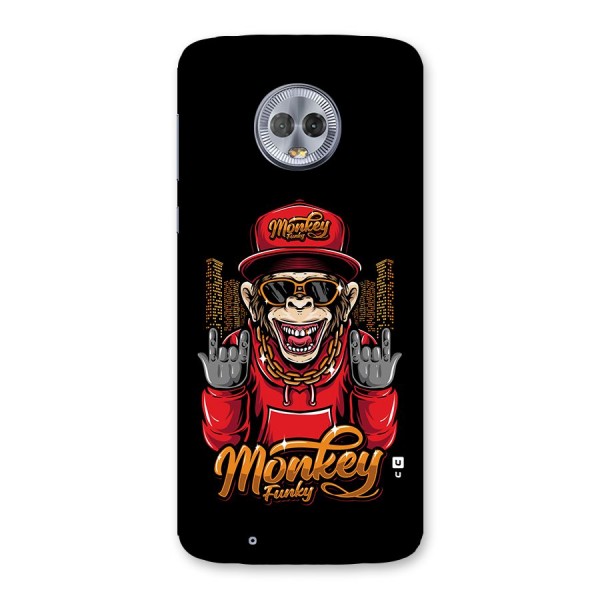 Hunky Funky Monkey Back Case for Moto G6