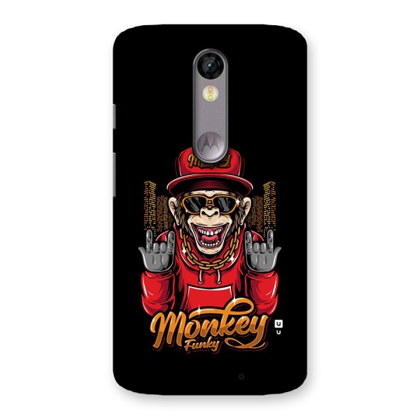 Hunky Funky Monkey Back Case for Moto X Force