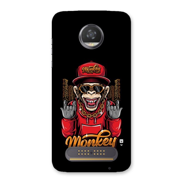 Hunky Funky Monkey Back Case for Moto Z2 Play