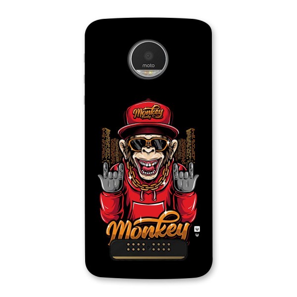 Hunky Funky Monkey Back Case for Moto Z Play