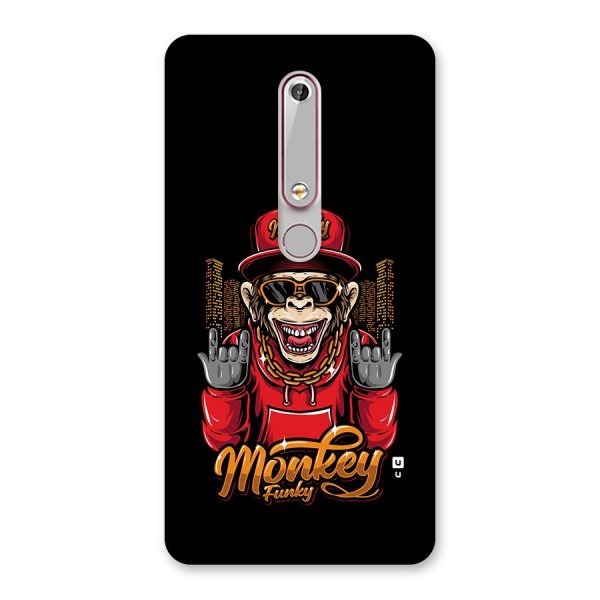 Hunky Funky Monkey Back Case for Nokia 6.1