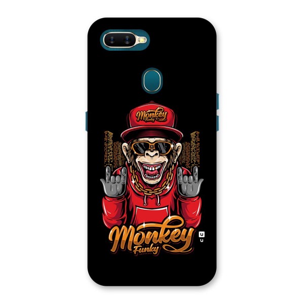 Hunky Funky Monkey Back Case for Oppo A11k