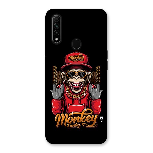 Hunky Funky Monkey Back Case for Oppo A31