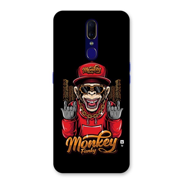 Hunky Funky Monkey Back Case for Oppo A9