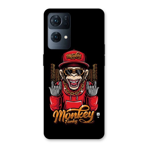 Hunky Funky Monkey Back Case for Oppo Reno7 Pro 5G