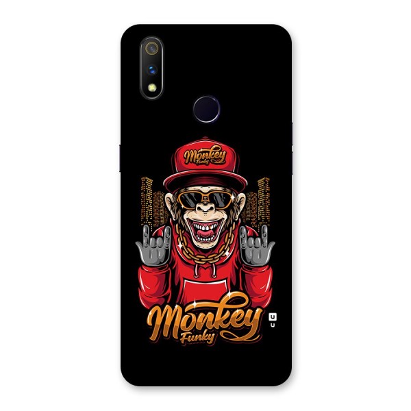 Hunky Funky Monkey Back Case for Realme 3 Pro