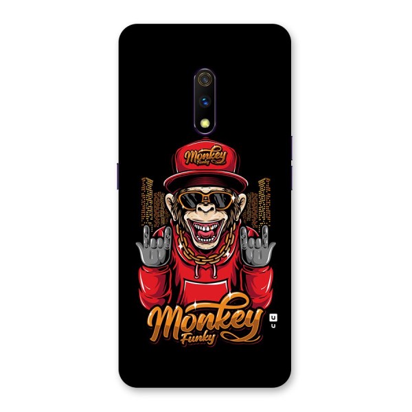 Hunky Funky Monkey Back Case for Realme X