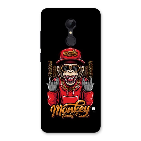 Hunky Funky Monkey Back Case for Redmi 5