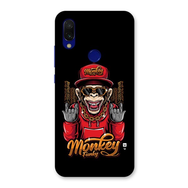 Hunky Funky Monkey Back Case for Redmi 7