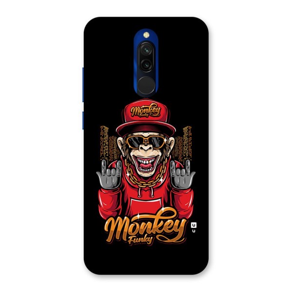 Hunky Funky Monkey Back Case for Redmi 8