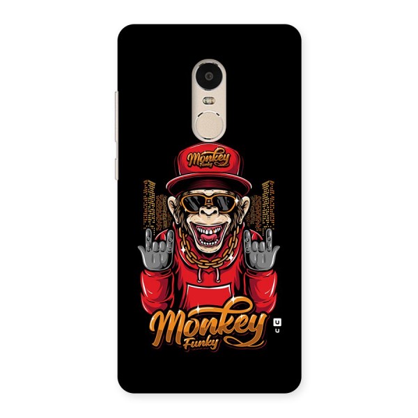 Hunky Funky Monkey Back Case for Redmi Note 4