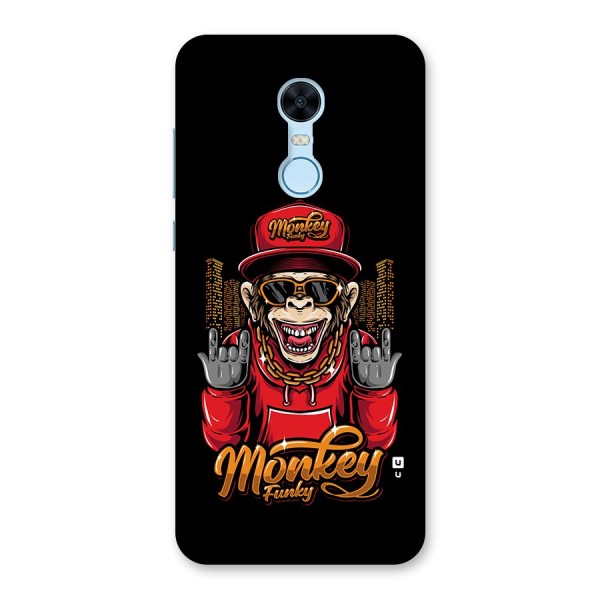 Hunky Funky Monkey Back Case for Redmi Note 5