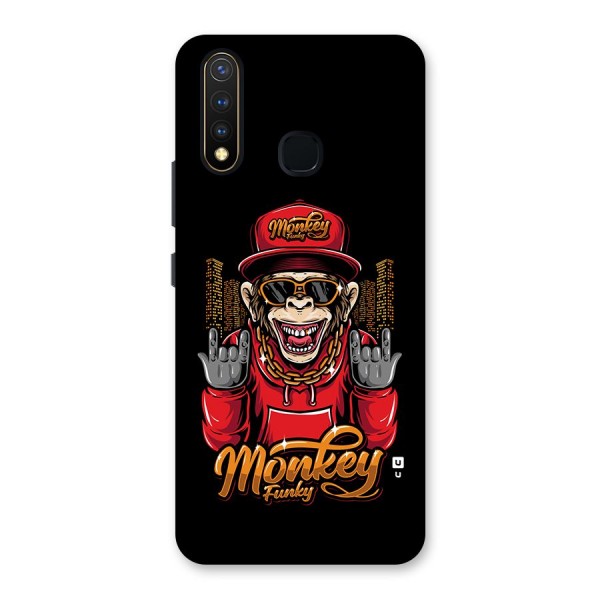 Hunky Funky Monkey Back Case for Vivo U20