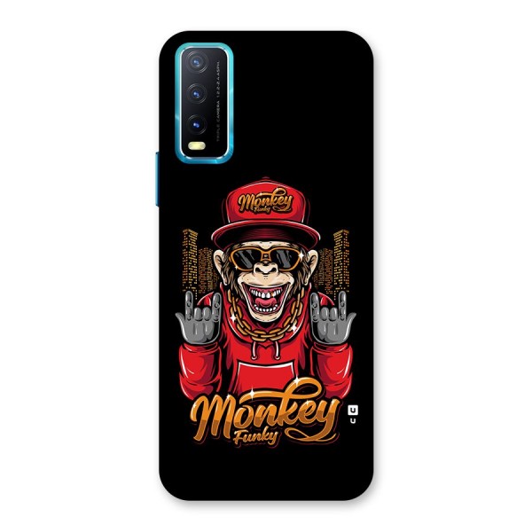 Hunky Funky Monkey Back Case for Vivo Y20s