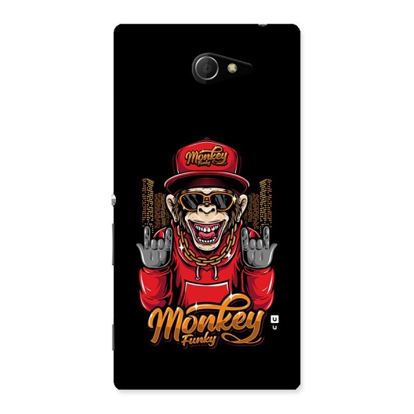 Hunky Funky Monkey Back Case for Xperia M2