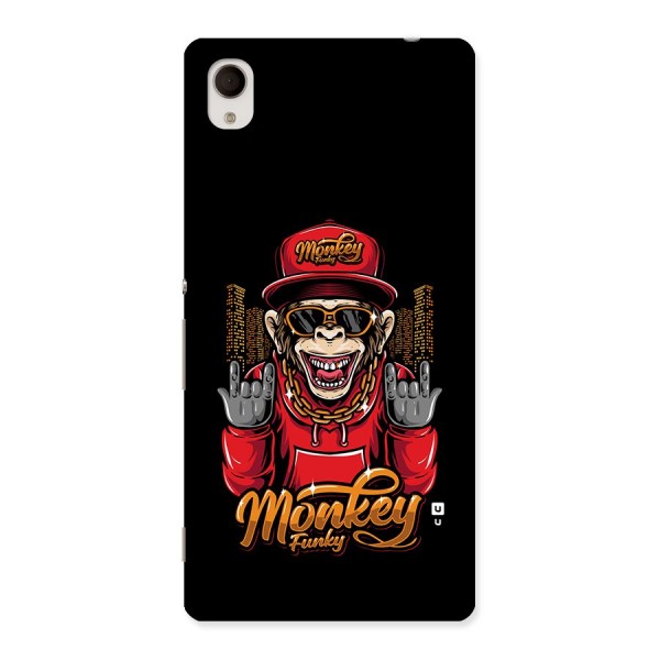 Hunky Funky Monkey Back Case for Xperia M4 Aqua