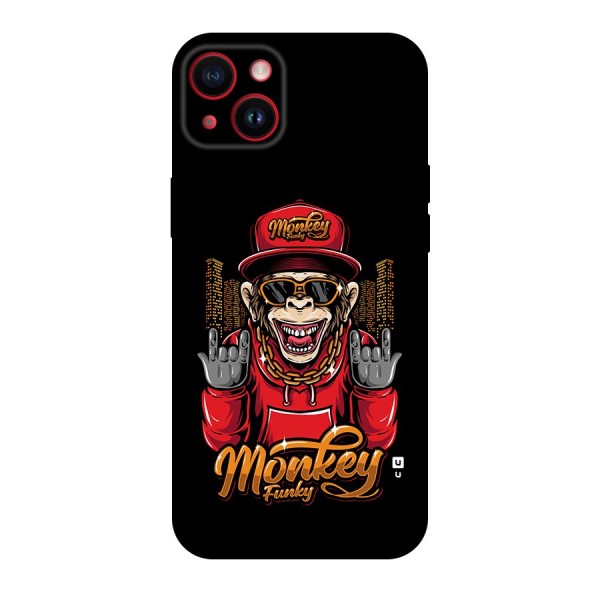 Hunky Funky Monkey Back Case for iPhone 14 Plus