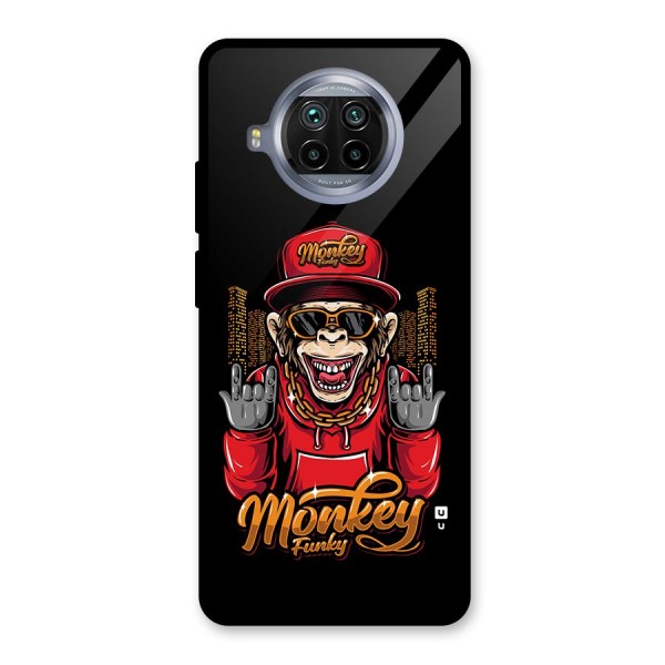 Hunky Funky Monkey Glass Back Case for Mi 10i