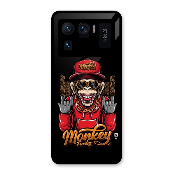 Hunky Funky Monkey Glass Back Case for Mi 11 Ultra