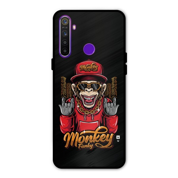 Hunky Funky Monkey Glass Back Case for Realme 5s