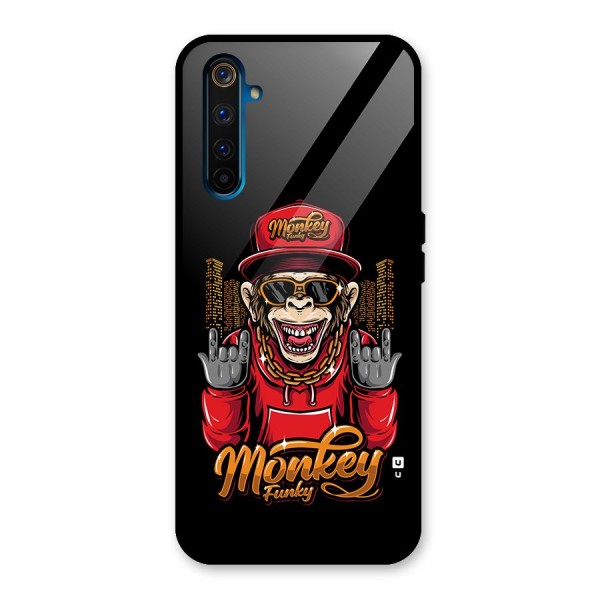 Hunky Funky Monkey Glass Back Case for Realme 6 Pro