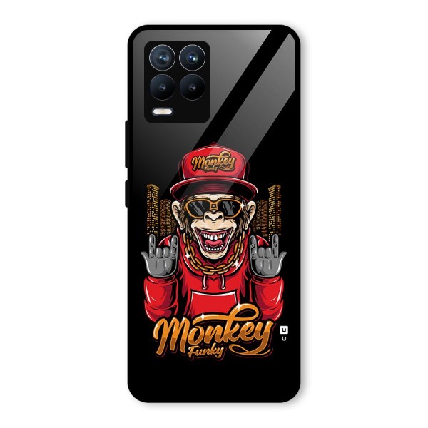 Hunky Funky Monkey Glass Back Case for Realme 8