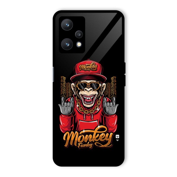 Hunky Funky Monkey Glass Back Case for Realme 9 Pro 5G