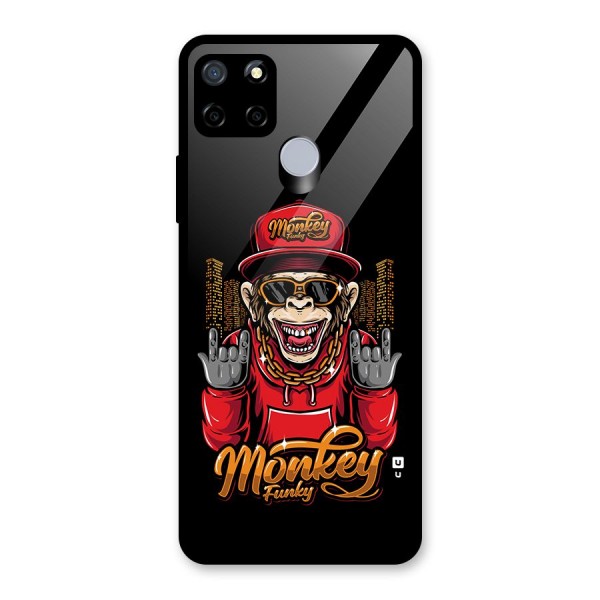 Hunky Funky Monkey Glass Back Case for Realme C15