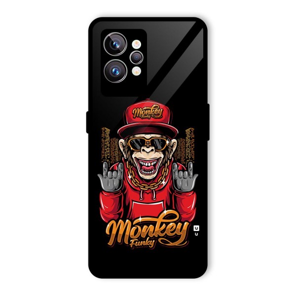 Hunky Funky Monkey Glass Back Case for Realme GT2 Pro