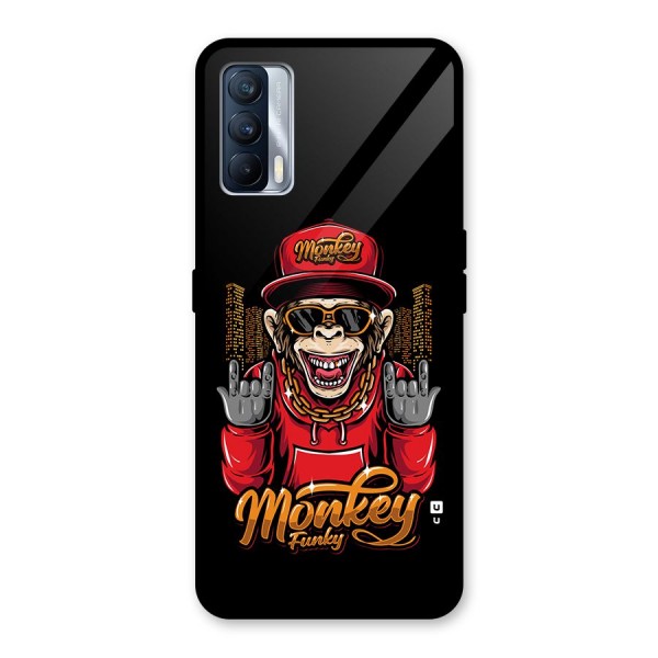 Hunky Funky Monkey Glass Back Case for Realme X7