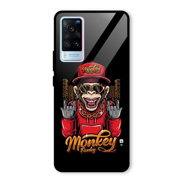 Hunky Funky Monkey Glass Back Case for Vivo X60