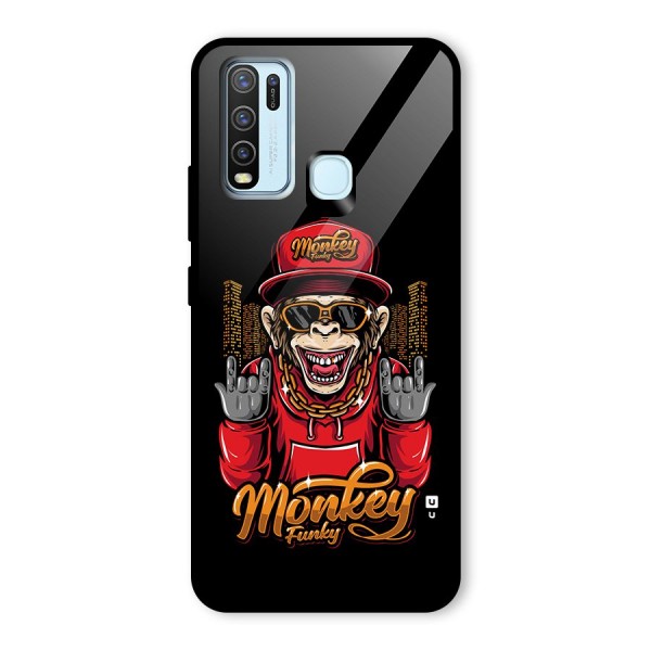 Hunky Funky Monkey Glass Back Case for Vivo Y50