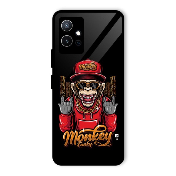 Hunky Funky Monkey Glass Back Case for Vivo Y75 5G