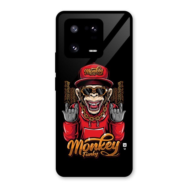 Hunky Funky Monkey Glass Back Case for Xiaomi 13 Pro