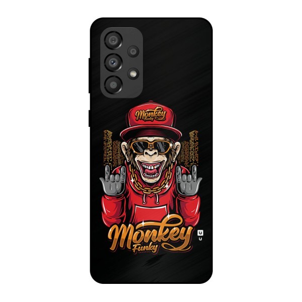 Hunky Funky Monkey Metal Back Case for Galaxy A33 5G