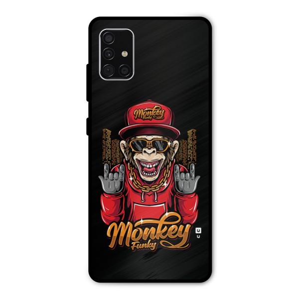 Hunky Funky Monkey Metal Back Case for Galaxy A51