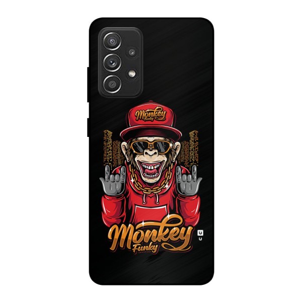 Hunky Funky Monkey Metal Back Case for Galaxy A52