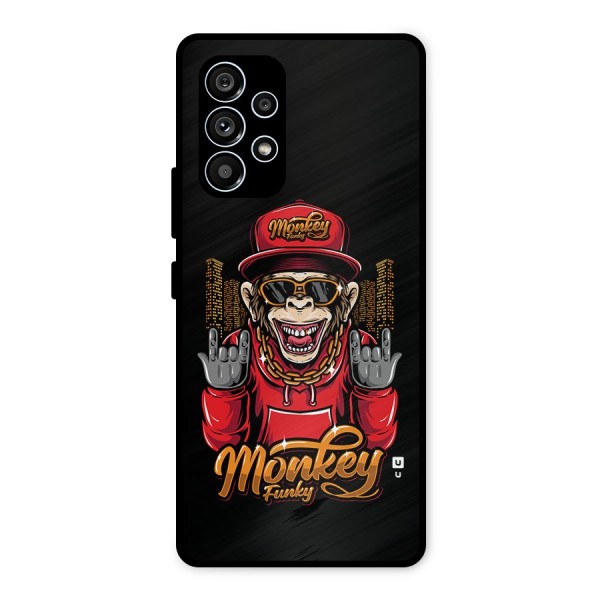 Hunky Funky Monkey Metal Back Case for Galaxy A53 5G