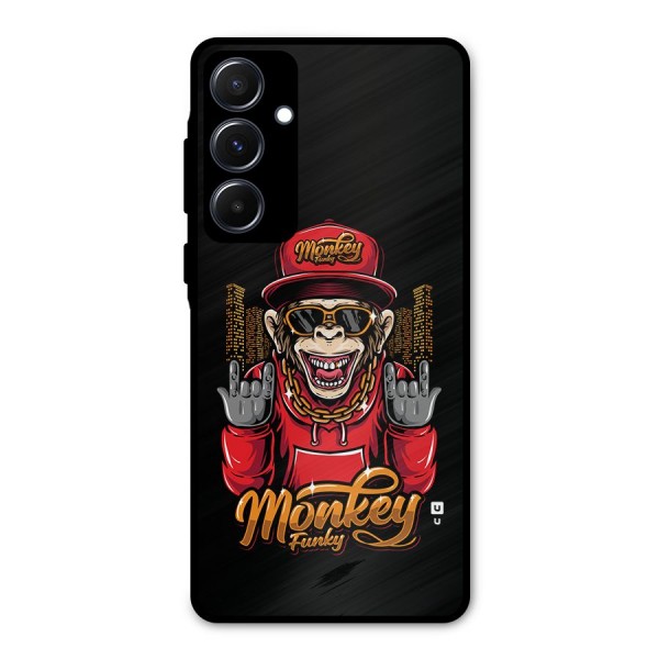 Hunky Funky Monkey Metal Back Case for Galaxy A55