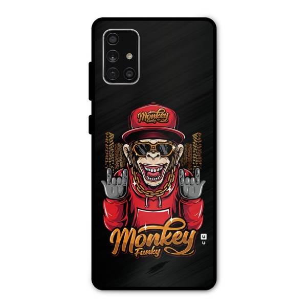 Hunky Funky Monkey Metal Back Case for Galaxy A71