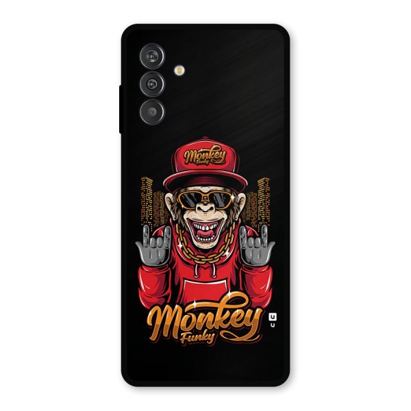 Hunky Funky Monkey Metal Back Case for Galaxy F13