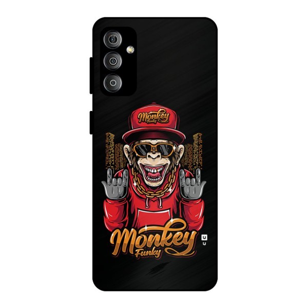 Hunky Funky Monkey Metal Back Case for Galaxy F23