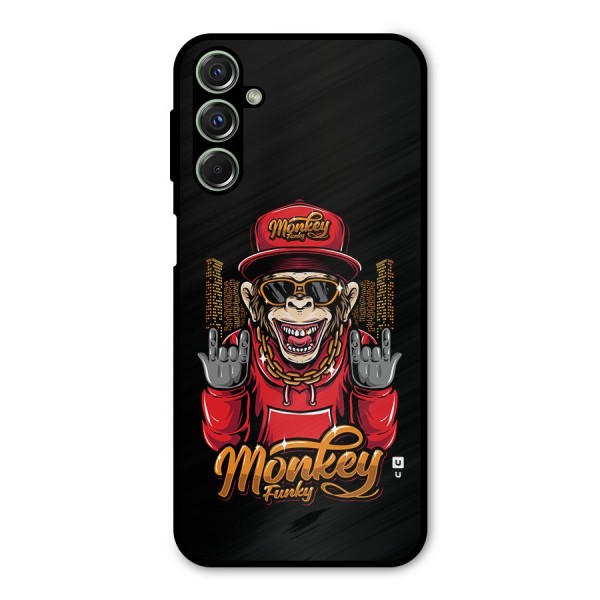 Hunky Funky Monkey Metal Back Case for Galaxy F34