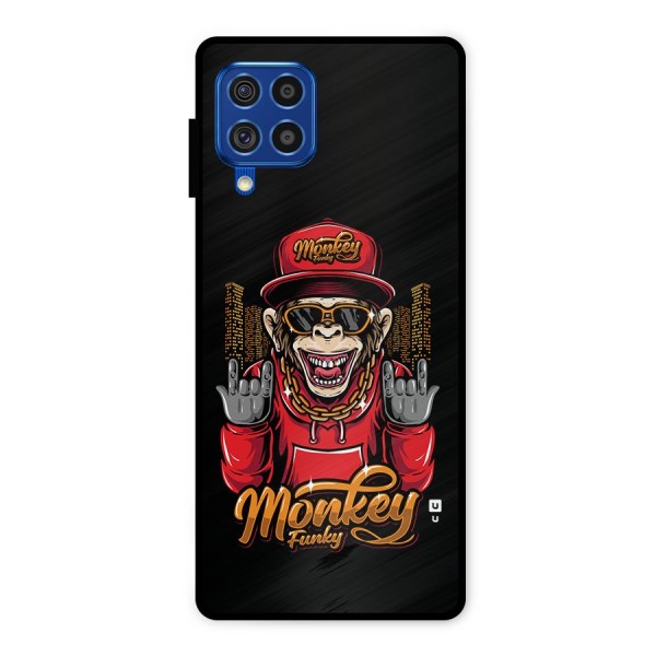 Hunky Funky Monkey Metal Back Case for Galaxy F62