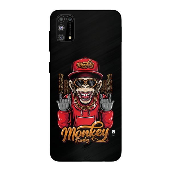 Hunky Funky Monkey Metal Back Case for Galaxy M31