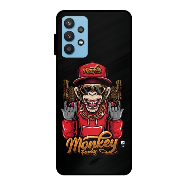 Hunky Funky Monkey Metal Back Case for Galaxy M32 5G