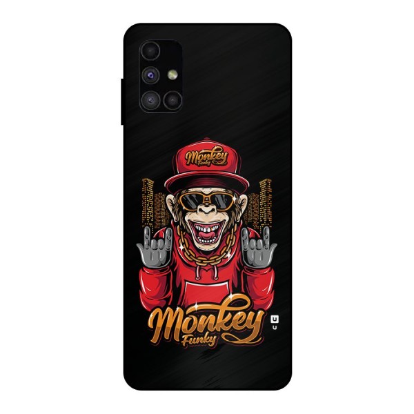 Hunky Funky Monkey Metal Back Case for Galaxy M51